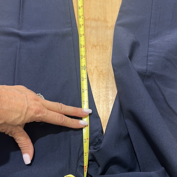 Women's Navy Golf Pants - Picture 6 of 6